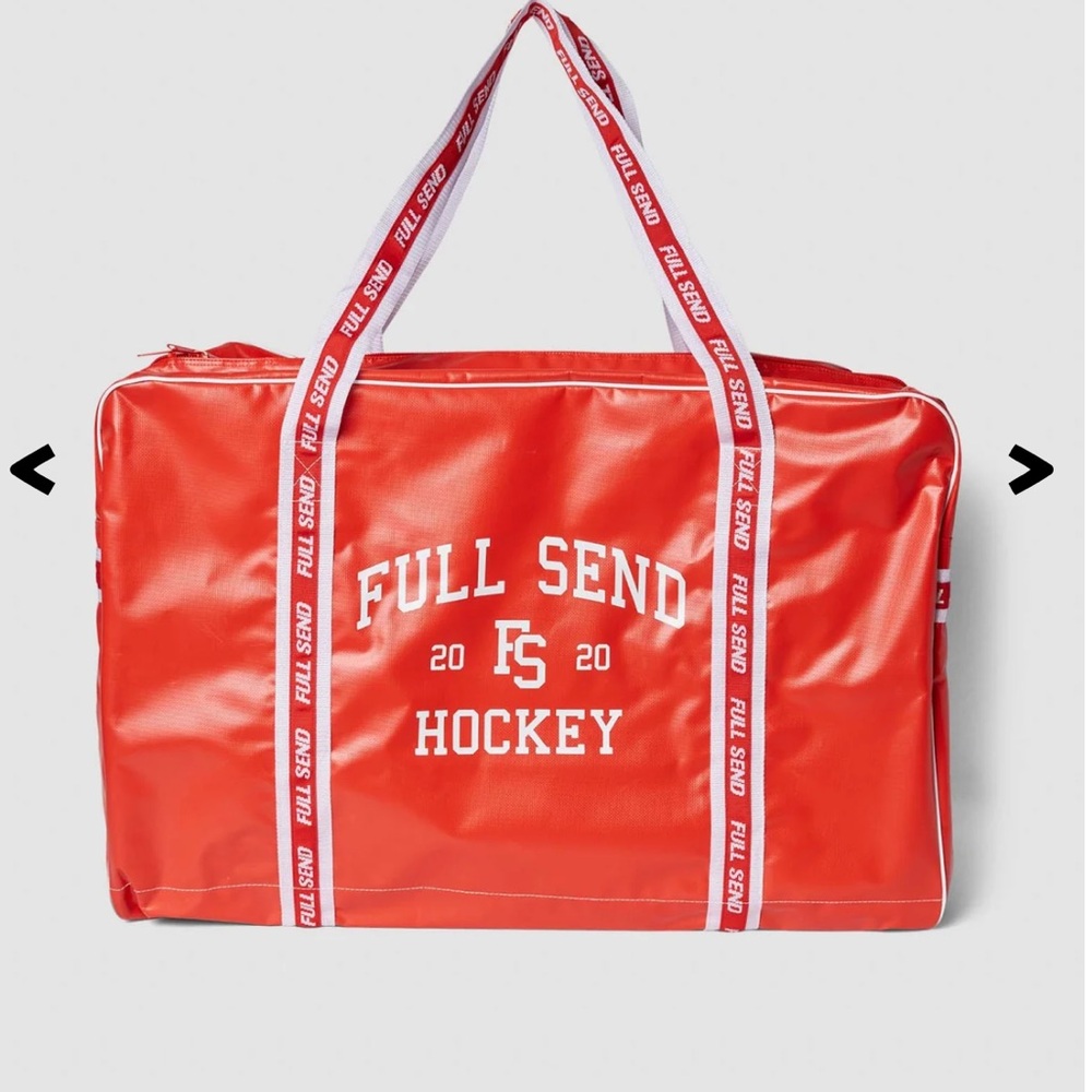 FULL SEND Hockey Bag w/ Hockey Stick